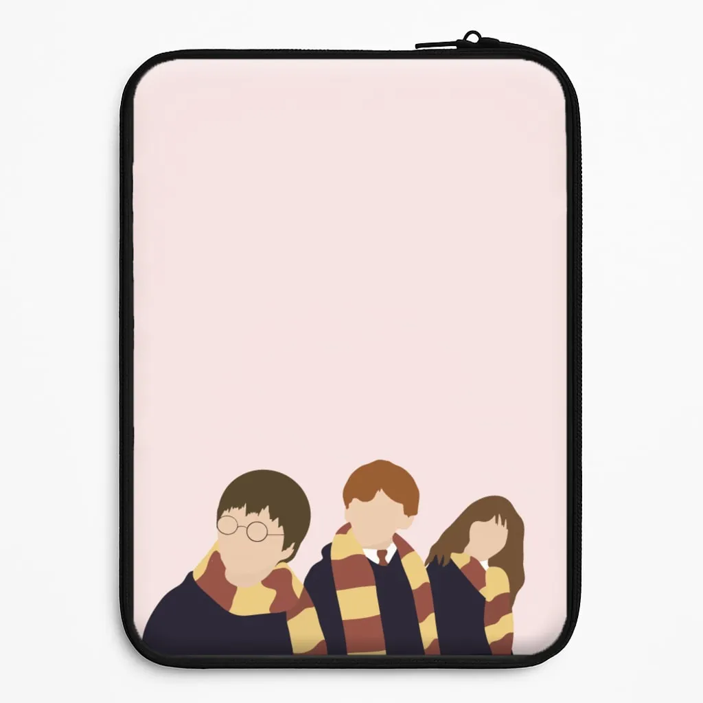 Wizard Cartoons Laptop Sleeve Outdoor Protection