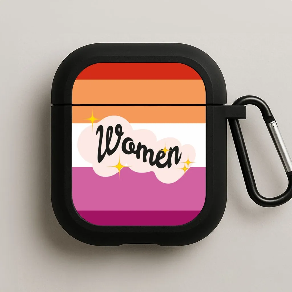 lightweight travel hybrid case Women - Pride AirPods Case