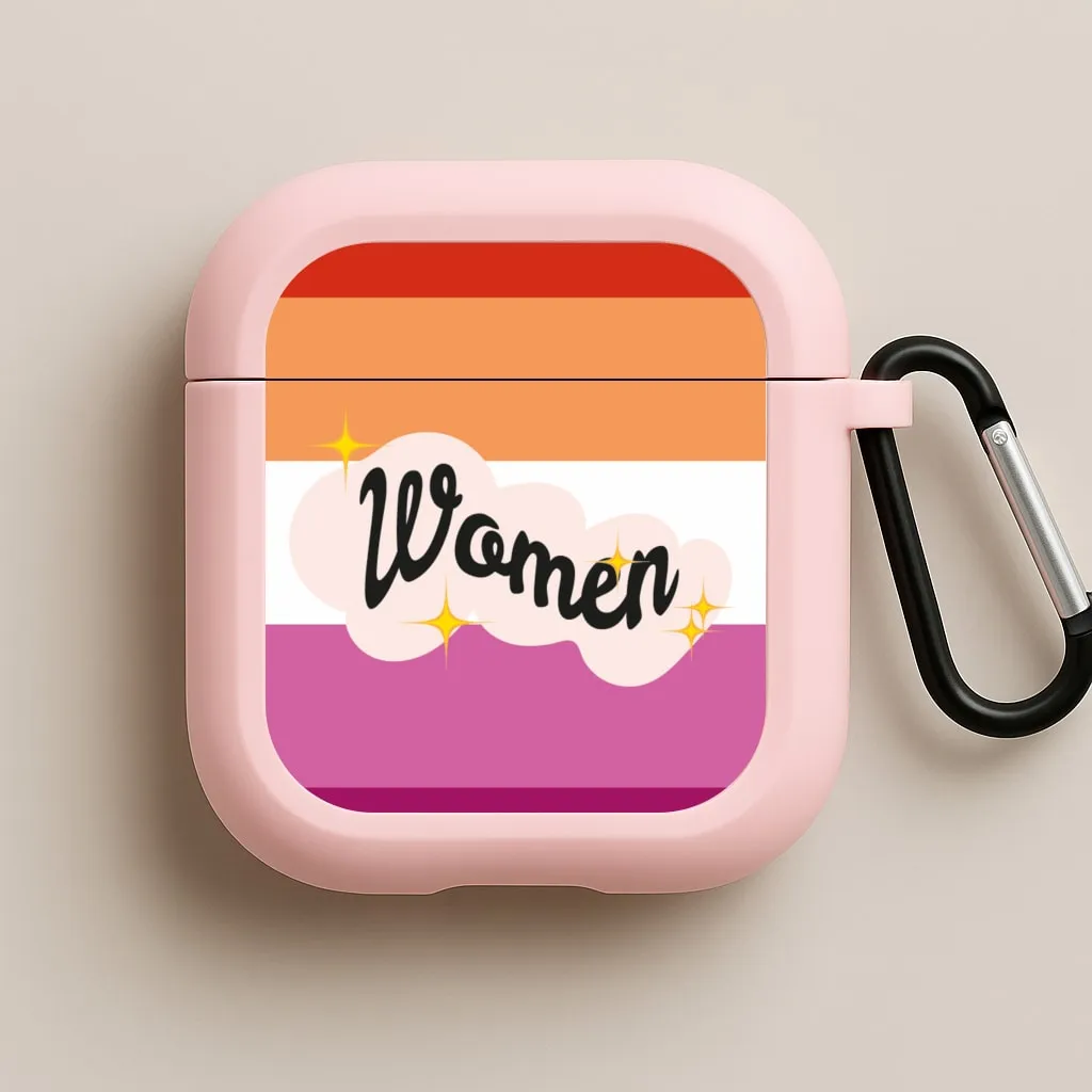 handcrafted leather airpods cover Women - Pride AirPods Case
