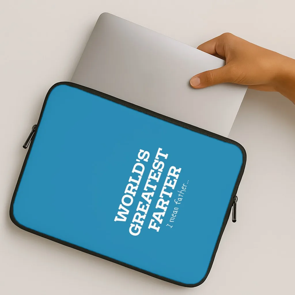 Lightweight accessory Outdoor Use World's Greatest Farter  Laptop Sleeve