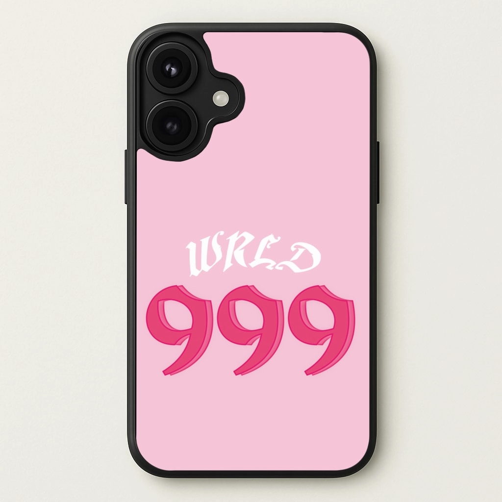 WRLD 999 - Juice Phone Case Minimal Design