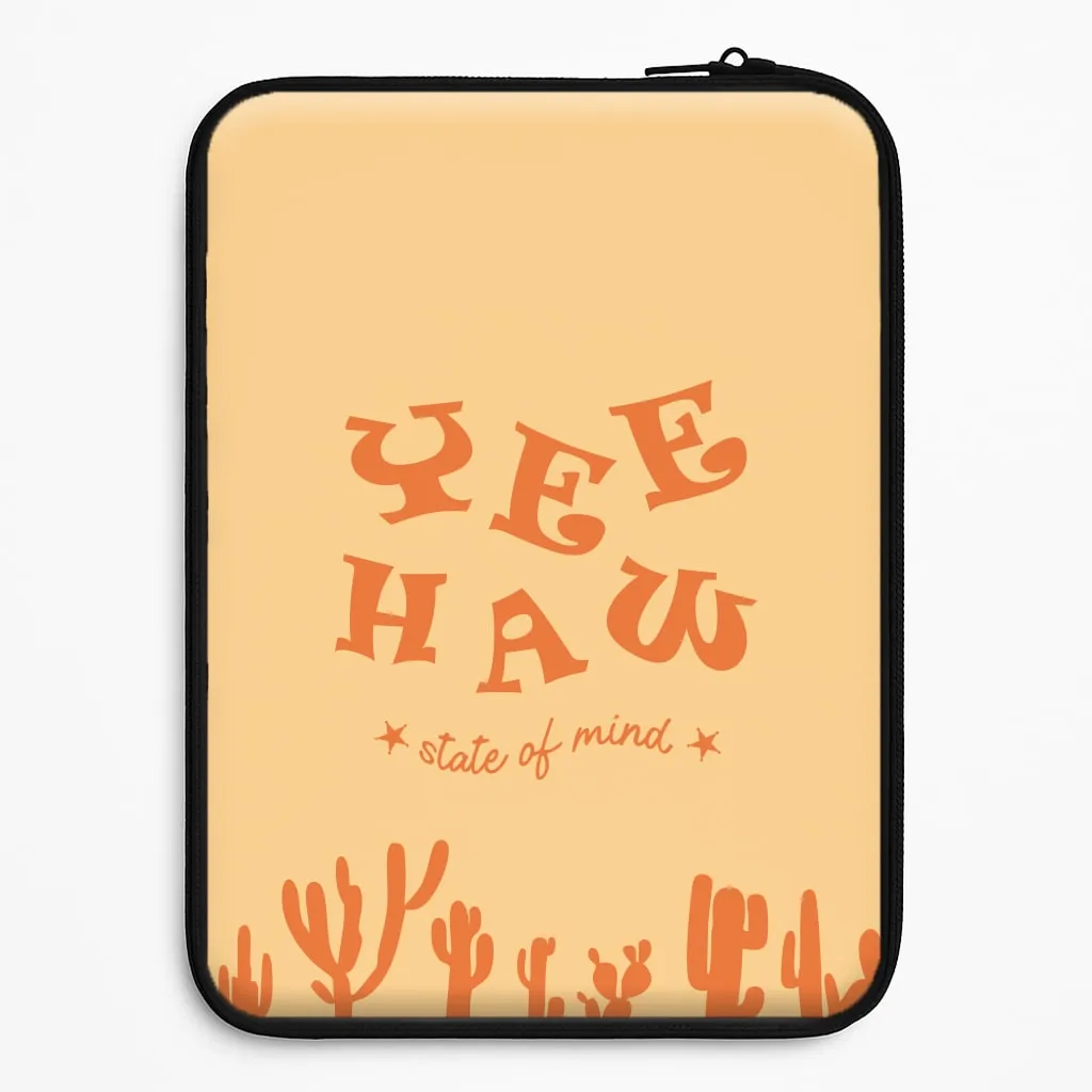 Classic Texture Yee-Haw State Of Mind Laptop Sleeve