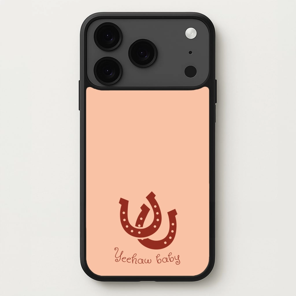 Unisex Design Yee-Haw Baby Phone Case