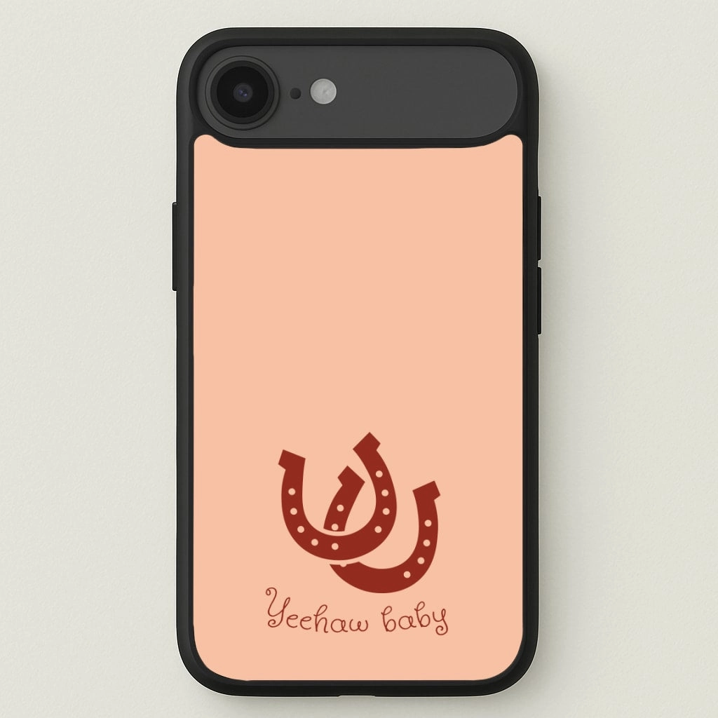 Smooth Coating Gloss Surface Yee-Haw Baby Phone Case