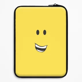 Anti Slip Yellow Face Laptop Sleeve