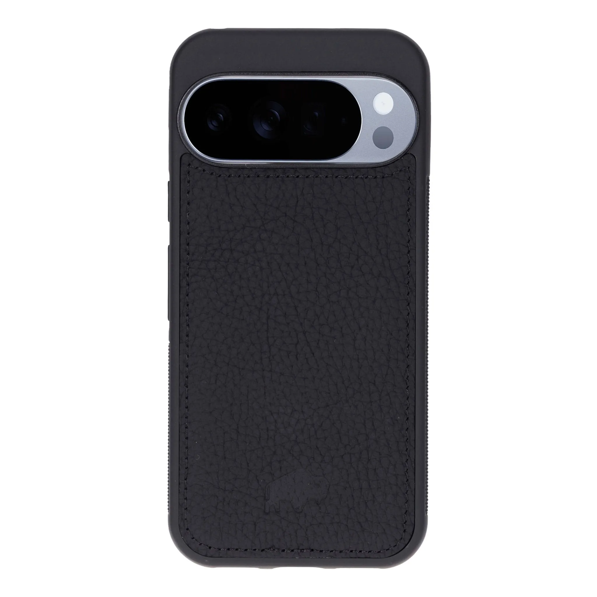 Sleek Profile Fashion Edge York Leather Snap-On Case ?C Pixel 10 Pro XL, Pebble Black