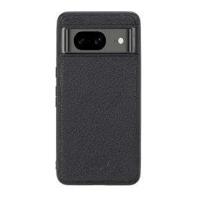 York Leather Snap-On Case ?C Pixel 8, Pebble Black Outdoor Adventure