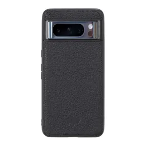 York Leather Snap-On Case ?C Pixel 8 Pro, Pebble Black High Quality