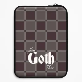 You Goth This Tartan Laptop Sleeve Protective Touch