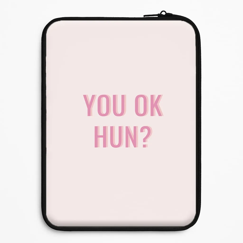 Gradient Design You OK Hun? Laptop Sleeve