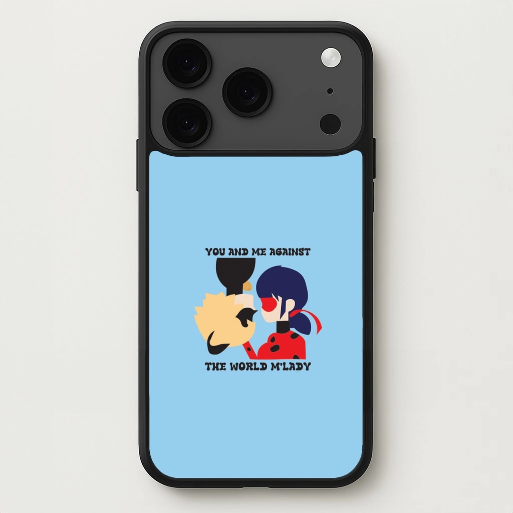 You And Me Against The World M'lady Phone Case Strong protection Light Finish