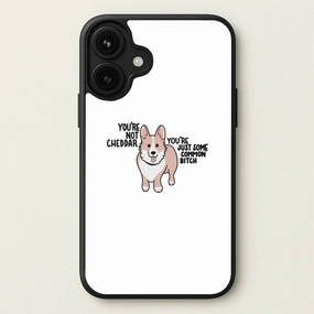 Urban Minimalism Smooth Form Texture You're Not Cheddar - B99 Phone Case