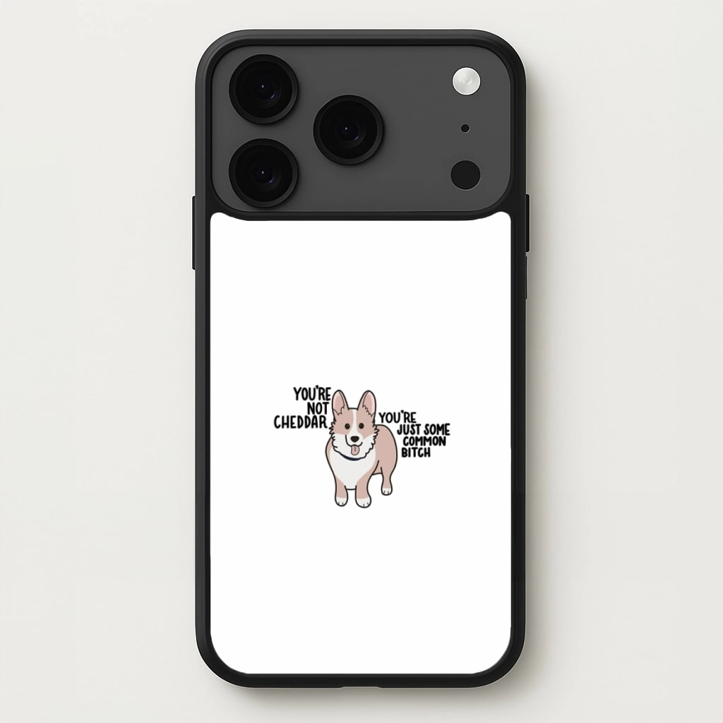 You're Not Cheddar - B99 Phone Case Protective Build Texture