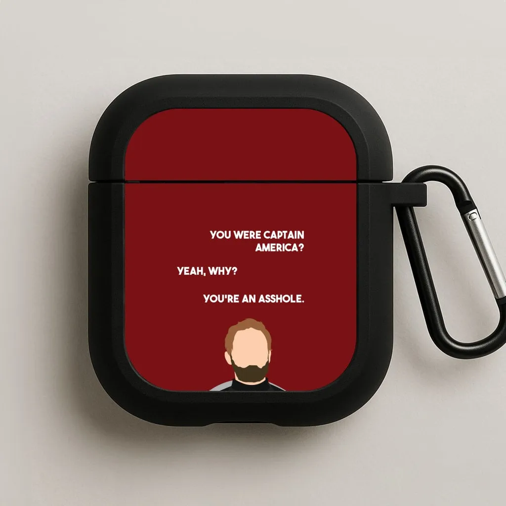 You're An Asshole AirPods Case modern minimalist design eco sustainable airpods shell