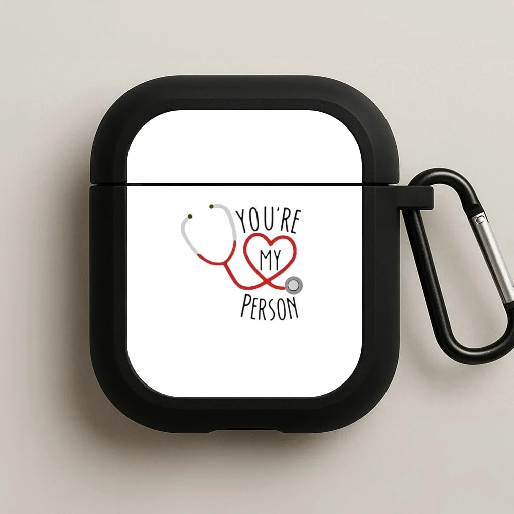 You're My Person - Grey's AirPods Case sleek airpods protection slim airpods travel protector